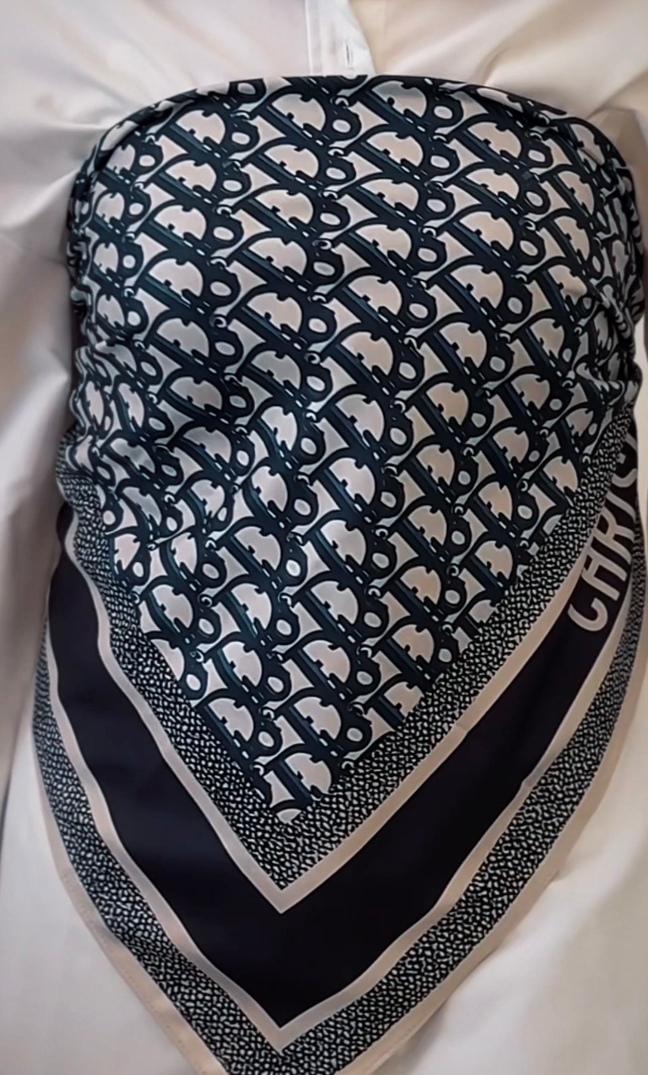 Dior oblique shawl