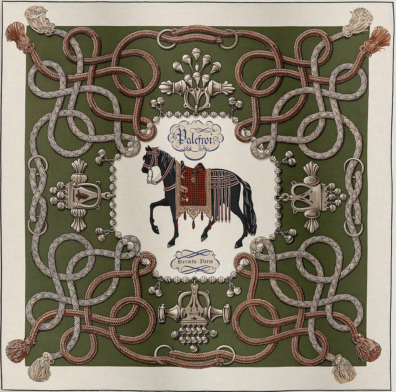 Palefrois Hermés - Olive