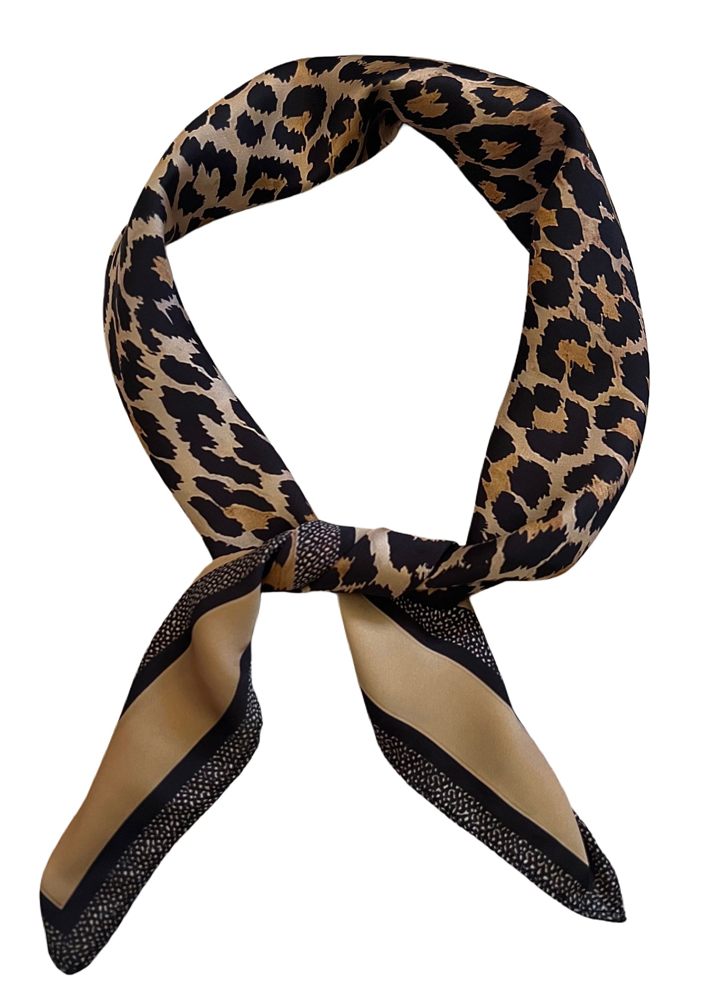 Dior Leopard Scarf
