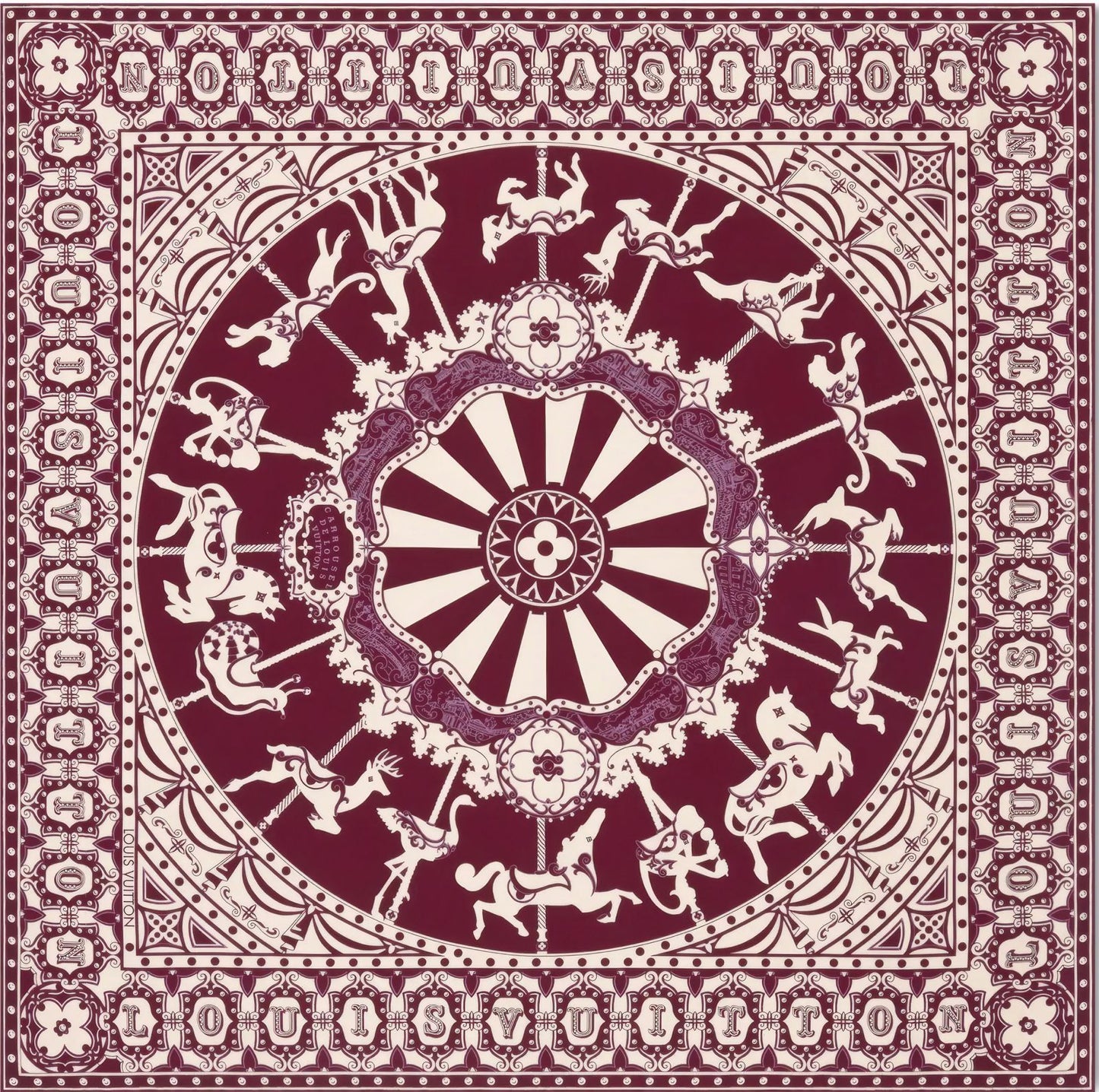 Maroon Carousel