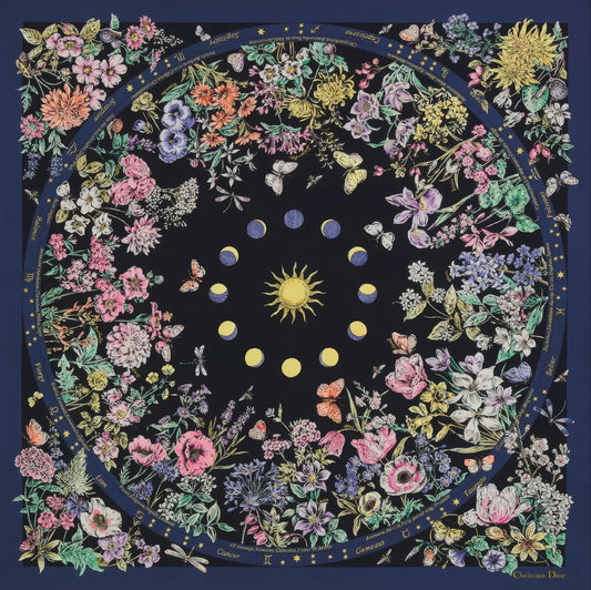 Midnight Floral Zodiac